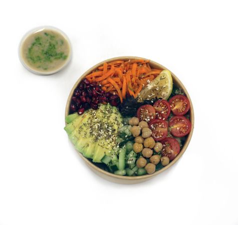HUMMUS BOWL (VEGETARISCH)	