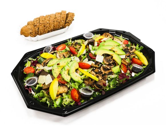 GEGRILDE GROENTESALADE - voor 5 personen (vegan)