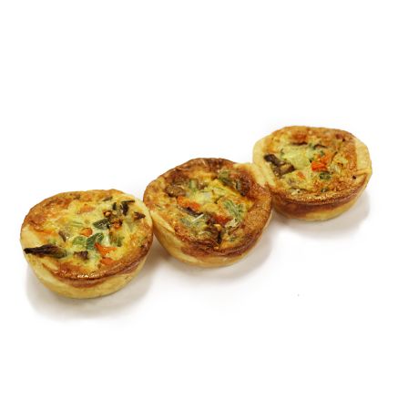 VEGETARISCHE QUICHE